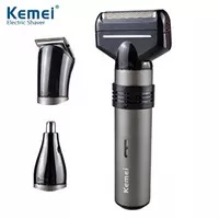 KM 1210 3 In 1 Rechargeable Nose Trimmer Hair Trimmer And Shaver