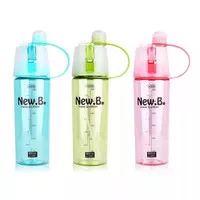 Botol Minum New B Sport Spray Water Bottle 600 Ml