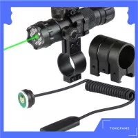 Laser Scope Senapan Angin Tactical Green Dot Warna Titik Hijau TaffLED