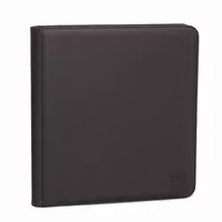 Premium Leather TCG Card Album 12 pocket series - Black