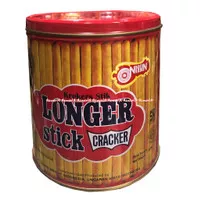Nissin Longer Stick Krekers Stik Cracker 500gr Kaleng Biskuit Stik