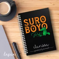 Jurnal Agenda Notebook Custom SURABAYA Ukuran A5 - SBY1 - softcover