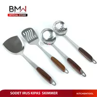 BMW Kitchen Ware - Sodet Spatula Sutil Penggorengan Centong Sayur Irus