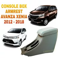 Consul Box Tinggi Cream New Avanza Dan Xenia 2012-2018 Box Armrests