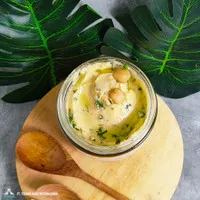 Hummus with Mixed Herbs, Lemon & Olive Oil - 330gr