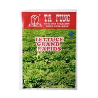 Benih Biji Bibit Lettuce Grand Rapids Ta Fung 10gr Selada Hidroponik