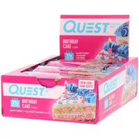 Quest Nutrition Protein Bar Birthday Cake 12x60g