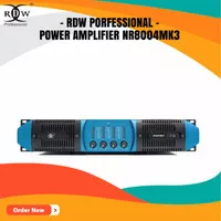 POWER AMPLIFIER 4 CHANNEL NR8004MK3 / NR 8004 MK3 NR8004 RDW