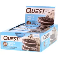 Quest Nutrition Protein Bar Cookies & Cream 12x60g