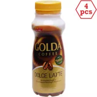 Golda Coffee Dolce Latte Pet 200ml 4pcs