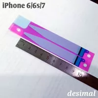 Stiker Lem Baterai iPhone 6 n 7 Series - 6 - 6s - 7 - Double Tape