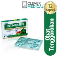 Watermelon Frost Lozenges Obat Sariawan Dan Tenggorokan - 12 Tablet