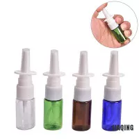 1pc 10ml nasal spray bottles pump sprayer mist nose spray