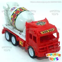 Mainan Truk Molen Mixer Truck Pengaduk Semen Anak Cowok