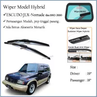 Wiper Kekinian Kaca Mobil Suzuki Escudo JLX Nomade 1992 1993 1994 1995