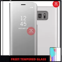 Luxury Clear Mirror Case Samsung Galaxy J2 J5 J7 PRIME Smart Flip Case