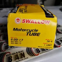 Ban Dalam Motor Swallow 200-17 60 80 17 60 50 90 17 Ban Kecil Ring 17