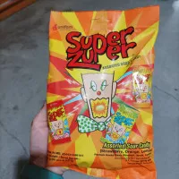 Permen Asem Super Zuper Assorted Sour Candy (isi 50pcs) Permen Jadul