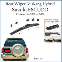 Wiper Hybrid Kaca Belakang Suzuki Escudo 2001 2002 2003 2004 2005 2006