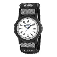 Jam Tangan Pria Timex Expedition Camper T49713 Indiglo White Dial Bla