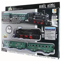 Mainan kereta api train dan relnya