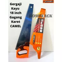 Gergaji Kayu CAMEL 18 inch 450mm Gagang Plastik Tidak Licin MURAH
