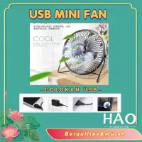 Kipas Angin USB Bahan Besi USB Mini Fan A18/kipas angin protabel