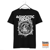 Kaos Band AGNOSTIC FRONT Premium Black NSA 24s