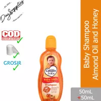 Cussons Baby Shampoo ALMOND OIL & HONEY 100mL (50mL + 50mL) / Sampo
