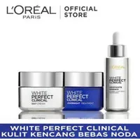 L`Oreal Paris Aura Perfect Clinical Whitening Serum+Day&Night Cream