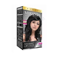 Miranda Hair Color Premium Natural Black (MC-1) 30ml / Cat Rambut