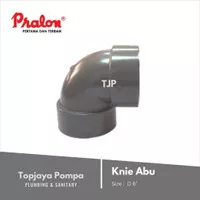 KNIE / ELBOW PVC D PRALON 6"