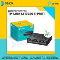 Switch TP-LINK LS1005G 5Port Gigabit 10/100/1000 - HUB TPLINK LS1005G