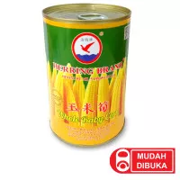 Baby Corn Herring Brand Cane Jagung Kaleng 400 Gr