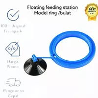 FEEDING FLOATING RING Alat Tempat Makan Pakan Ikan Mengapung aquarium