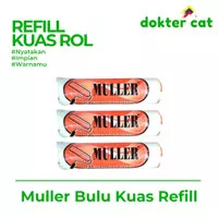 MULLER BULU KUAS REFILL / BULU KUAS ROL 9" MULLER / REFILL / ISI ULANG