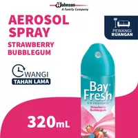 BAYFRESH AEROSOL STRAWBERRY BUBBLEGUM 320 ML