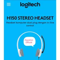 Logitech Headset Stereo H150 White