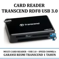 Card Reader Transcend RDF8 USB 3 0 All in 1 Multi Card Readers Ori