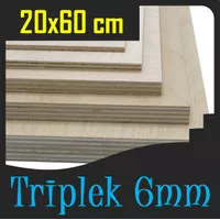 TRIPLEK 6mm 60x20 cm | TRIPLEK 6 mm 20x60cm | Triplek Grade A