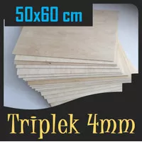 TRIPLEK 4 mm 50 x 60 cm | TRIPLEK 4 mm 50x60 cm Triplek Grade A