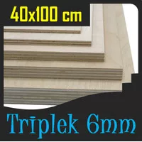 TRIPLEK 6mm 100x40 cm | TRIPLEK 6 mm 40x100cm | Triplek Grade A