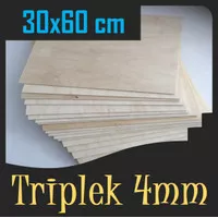TRIPLEK 4 mm 30 x 60 cm | TRIPLEK 4 mm 30x60 cm Triplek Grade A