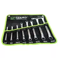 Kunci Ring Set Tekiro 8 Pcs 6-24mm Box end Wrench Set 6-24mm Tekiro