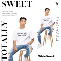 White Sweet Oversized T-Shirt (The First Print Collections)