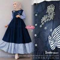 Gamis Jeans Shania Maxy / Dress Levis / Baju Muslim / Fashion Wanita