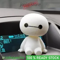 Baymax Shaking Bobble Head Ornament Aksesoris Dashboard Mobil Bay Max