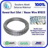 Kawat Duri Silet / Razor Wire BTO 22