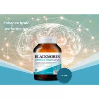 Blackmores Omega Brain Odourless Omega High DHA VITAMIN OTAK