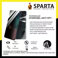Anti Gores Hydrogel SPARTA HTC U11 Plus U11+ Full Cover Anti Spy Matte